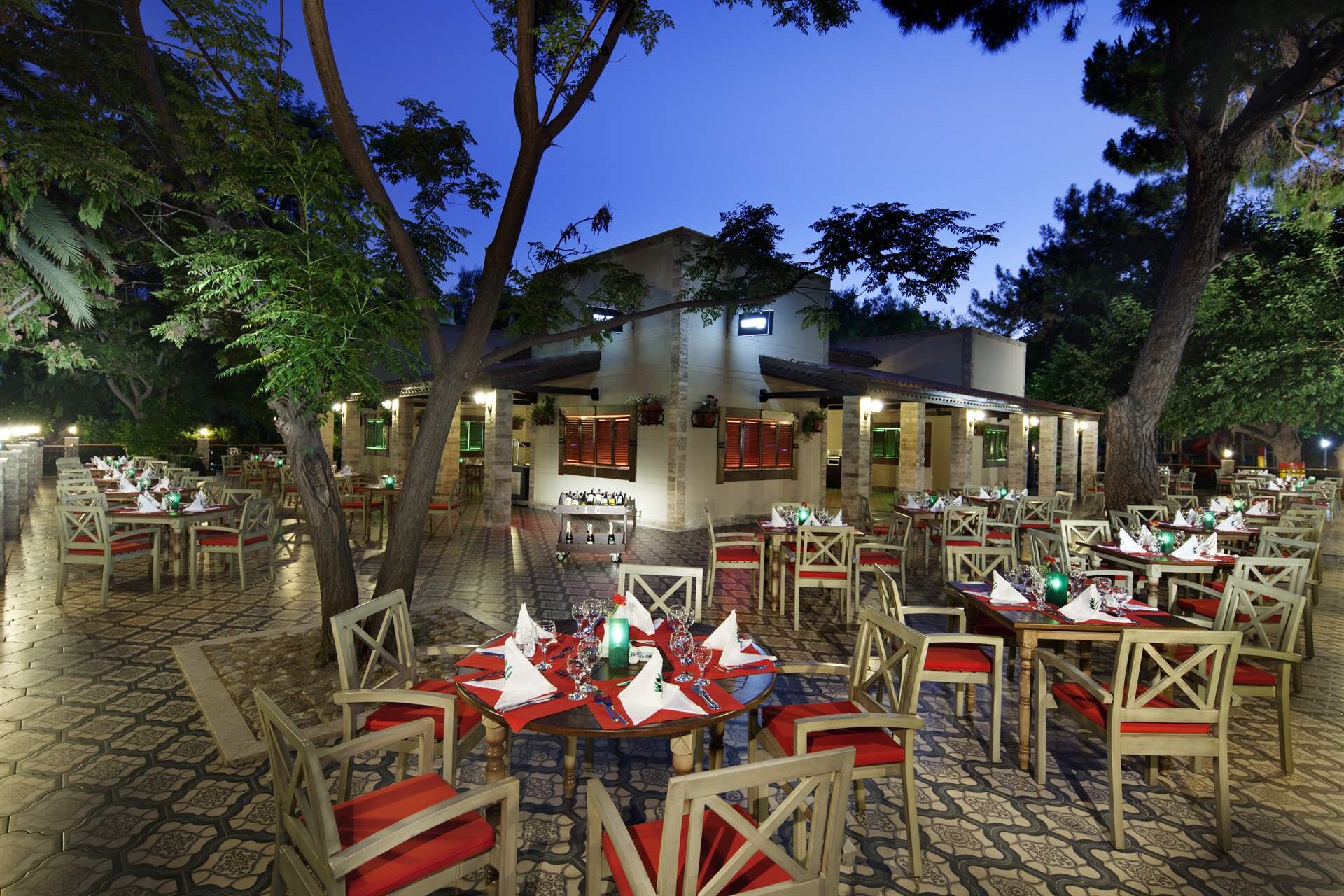 We bring the cuisine of Italy to your table with Meditarranean garden view.