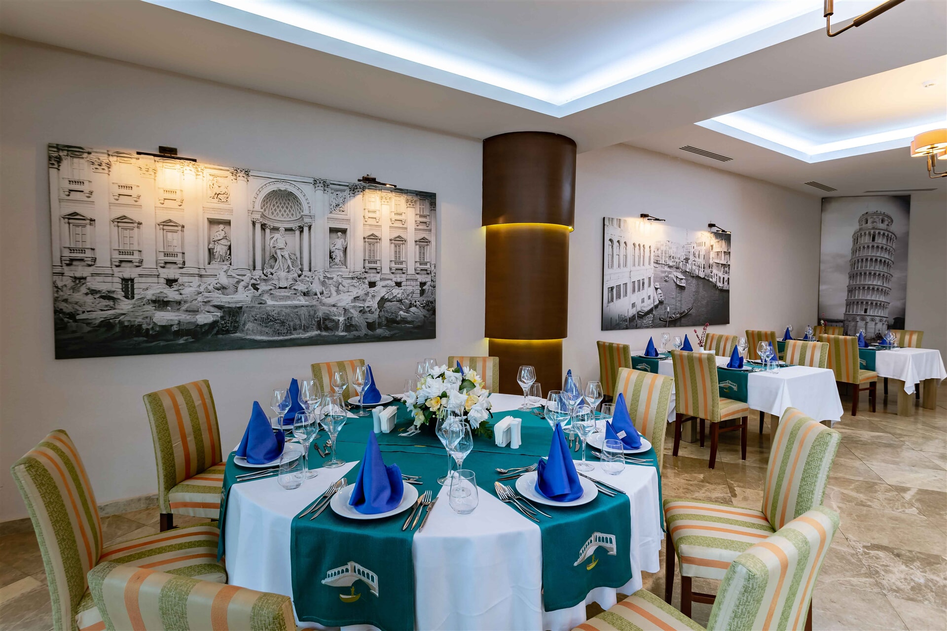 We bring the cuisine of Italy to your table with Meditarranean garden view.